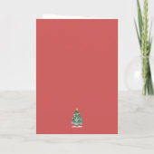 Parents in Law Christmas Folded Holiday Card シーズンカード (裏面)