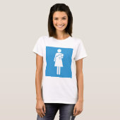 Parents Room Sign Womens T-Shirt Tシャツ (正面フル)