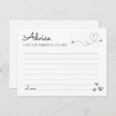 Parents-to-Beeアドバイス 案内ポストカード (正面/裏面)