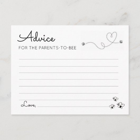 Parents-to-Beeアドバイス 案内ポストカード (正面)