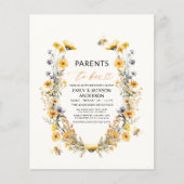 Parents to Bee Wilflowerカップル赤ちゃんシャワー (正面)