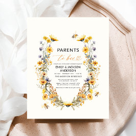 Parents to Bee Wilflowerカップル赤ちゃんシャワー