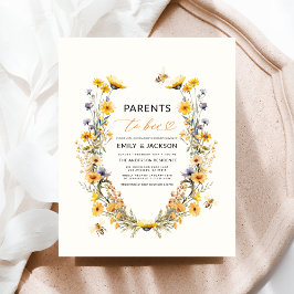 Parents to Bee Wilflowerカップル赤ちゃんシャワー