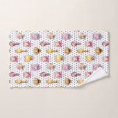 Parfumのボトルパターン バスタオルセット (ハンドタオル)