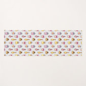 Parfumのボトルパターン ヨガマット (正面(横))