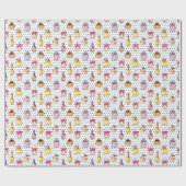 Parfumのボトルパターン ラッピングペーパー (フラット)