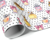 Parfumのボトルパターン ラッピングペーパー (ロールコーナー)