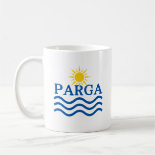 PARGAギリシャ、Sun Waves コーヒーマグカップ