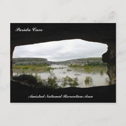 Paridaの洞窟 ポストカード (正面)