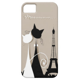 parisの猫5ケース iPhone 11 ケース