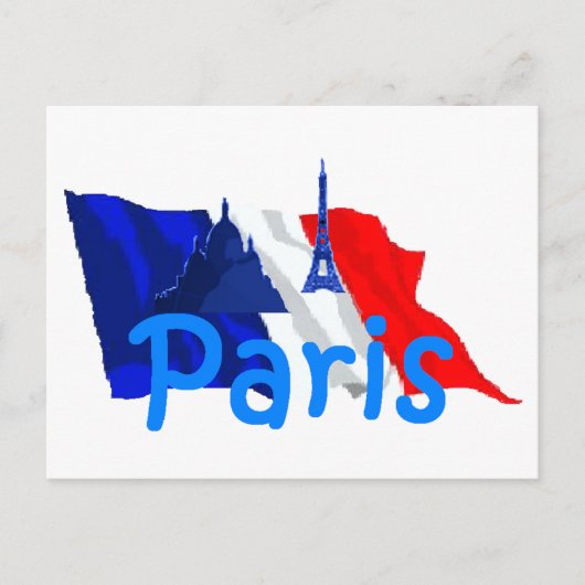 PARISはがき ポストカード (正面)