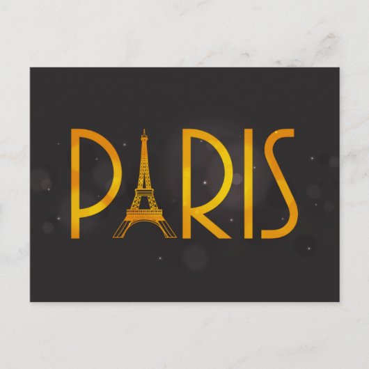 PARISはがき ポストカード (正面)
