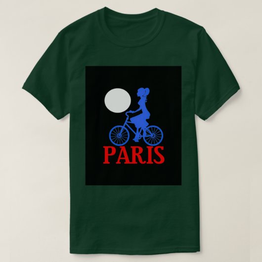 PARISグラフィック Tシャツ (デザイン正面)