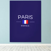 Paris キャンバスプリント (インサイチュ (ウッドフロア))