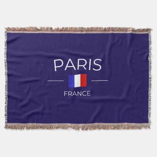 Paris スローブランケット (正面)