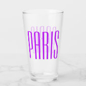 Paris タンブラーグラス (裏面)