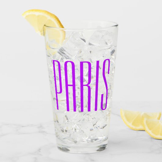 Paris タンブラーグラス (アイス正面)