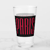 Paris タンブラーグラス (裏面)