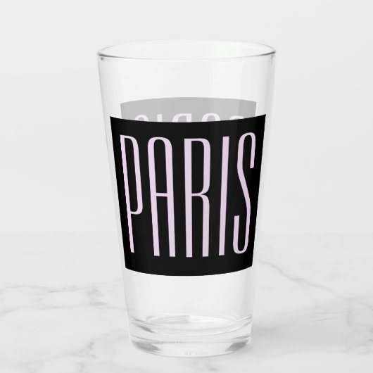 Paris タンブラーグラス (裏面)