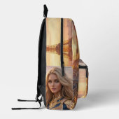 PARIS プリントバックパック (左)