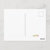 Paris ポストカード (裏面)