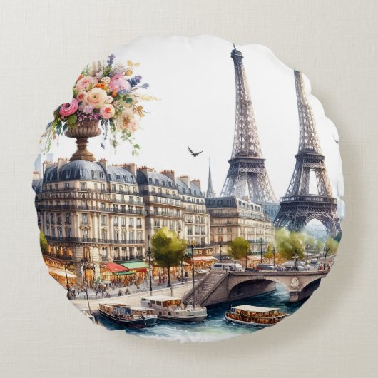 paris ラウンドクッション (正面)