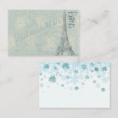 PARIS 名刺 (正面/裏面)