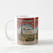 Paris 1889 – Expostion Universelle Weltausstellung コーヒーマグカップ (左)