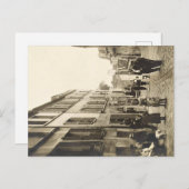 Paris 18è impasse Traînée 1904 シーズンポストカード (正面/裏面)