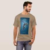 paris 2024 sport competitionfrance funny tシャツ (正面フル)