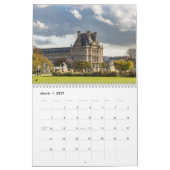 Paris - A Year of City of Light Magic カレンダー (3月 2027)