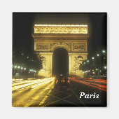 Paris - Arc de Triomphe - マグネット (正面)