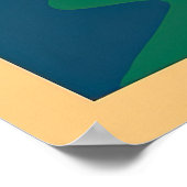 Paris Art Deco Travel Poster – Eiffel Tower 1920s  ポスター (角)