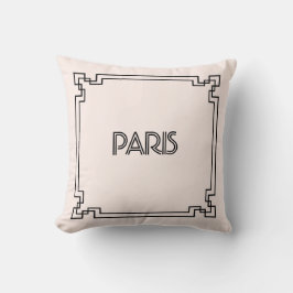 Paris Art Nouveau Art Deco Jugendstil クッション