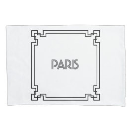 Paris Art Nouveau Art Deco Jugendstil 枕カバー