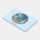 Paris at Night Notes 10" x 6" - Happy ポストイット (アングル)