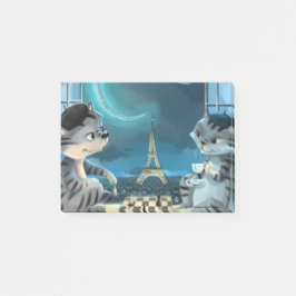 Paris at Night Notes 4" x 3" ポストイット