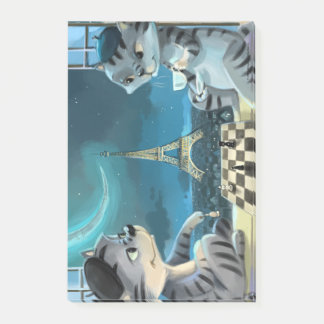 Paris at Night Notes 4" x 6" ポストイット