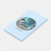 Paris at Night Notes 4" x 6" - Happy ポストイット (アングル)