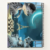 Paris at Night Spiral Notebook (Various) ノートブック (裏面)