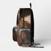 PARIS - BONJOUR プリントバックパック (右)