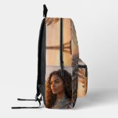 PARIS - BONJOUR プリントバックパック (左)