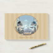 Paris by Day Notes 10" x 6" - Joy ポストイット (デスク)