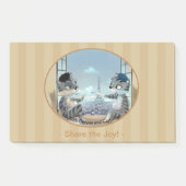 Paris by Day Notes 10" x 6" - Joy ポストイット (正面)