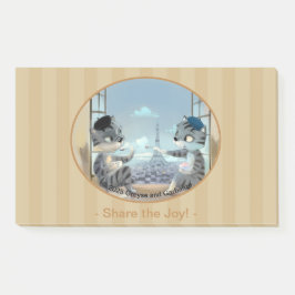 Paris by Day Notes 10" x 6" - Joy ポストイット