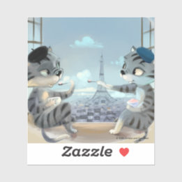 Paris by Day Vinyl Sticker - Joy (Various Sizes) シール