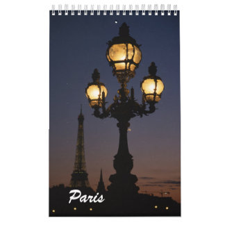 Paris Calendar カレンダー
