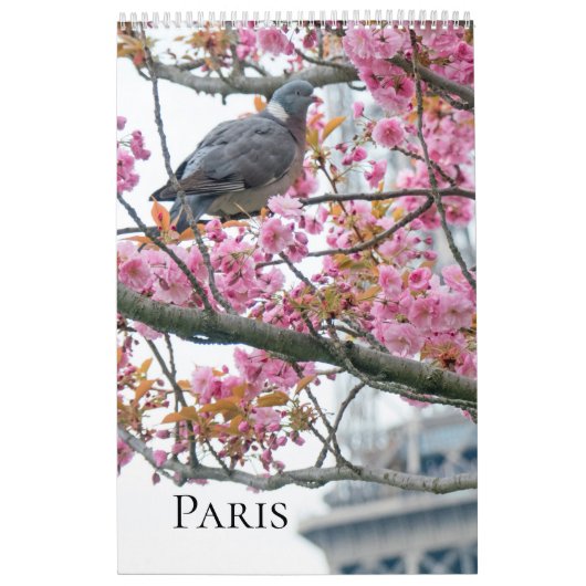 Paris Calendar カレンダー (カバー)