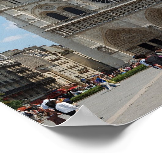 Paris - Cath�drale Notre-Dame - ポスター (角)