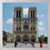 Paris - Cath�drale Notre-Dame - ポスター (正面)